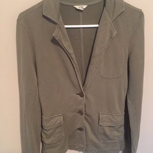 Jacob Connexion cotton terry blazer, size small